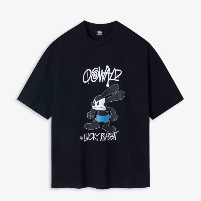 Stussy × DISNEY OSWALD THE LUCKY RABBIT TEE