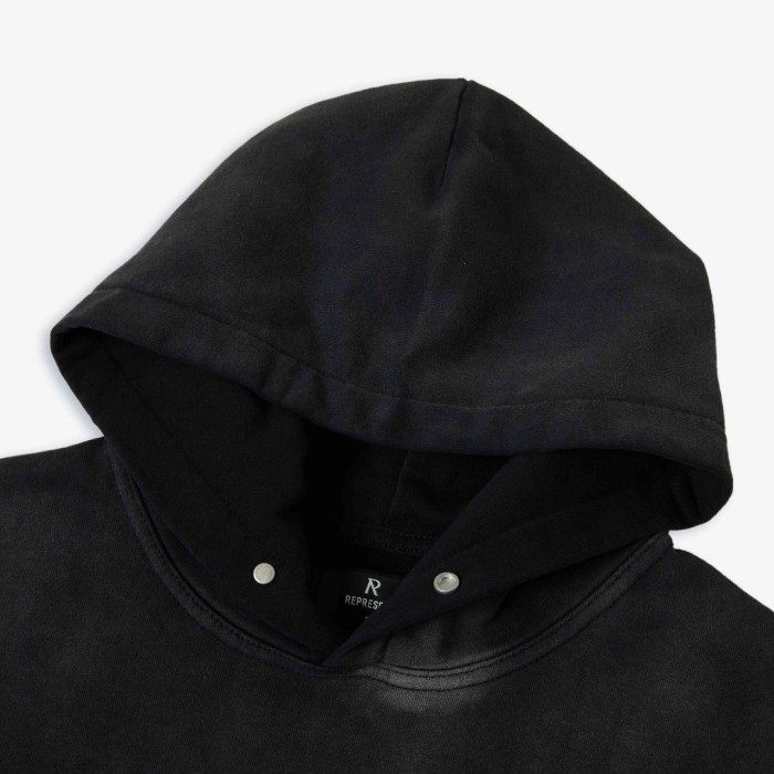 REPRESENT X BELSTAFF FLAME PHOENIX VINTAGE HOODIE