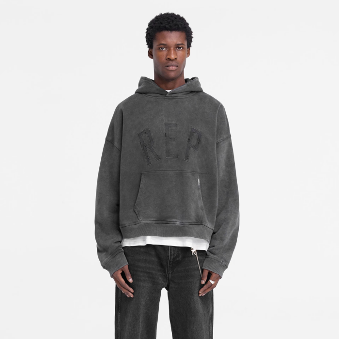 REPRESENT APPLIQUE BAGGY HOODIE