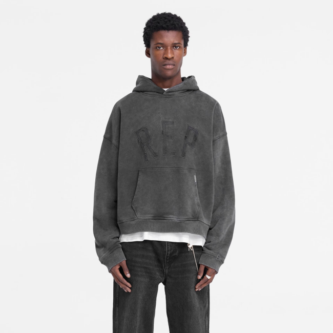 REPRESENT APPLIQUE BAGGY HOODIE