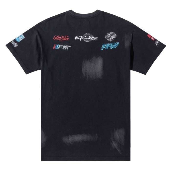 FAR.ARCHIVE WASHED SPONSOR LOGO T-SHIRTS