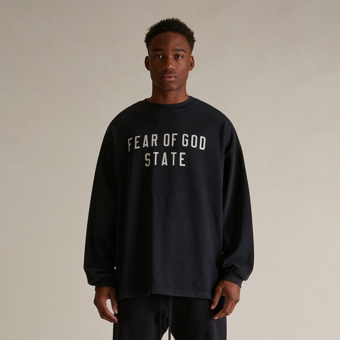 Fear of God Heavy Longsleeve Tee - Lavender