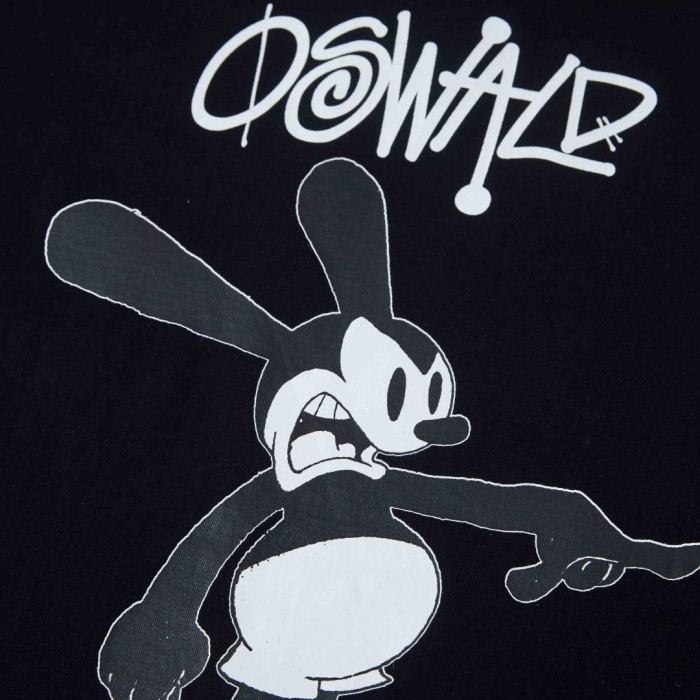 Stussy × DISNEY OSWALD THE LUCKY RABBIT TEE