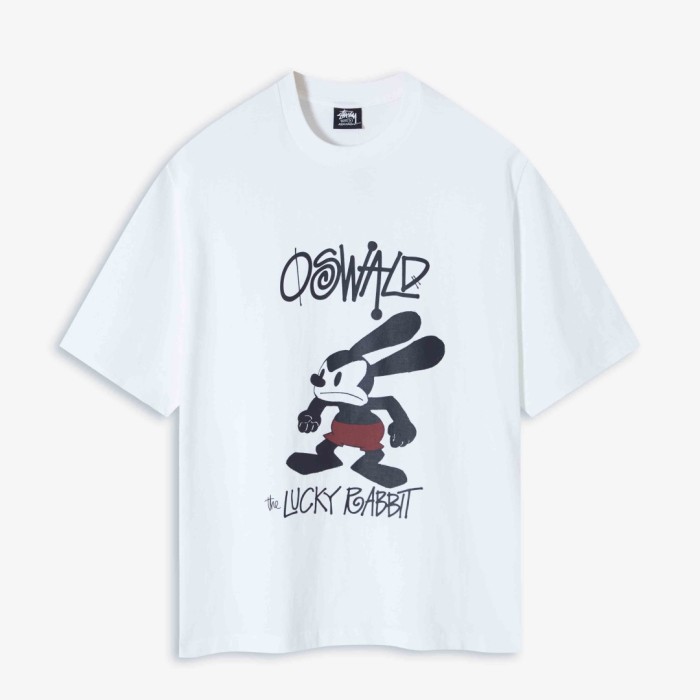 Stussy × DISNEY OSWALD THE LUCKY RABBIT TEE