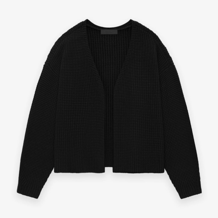 Fear of God Essentials Heavyweight Waffle Cardigan