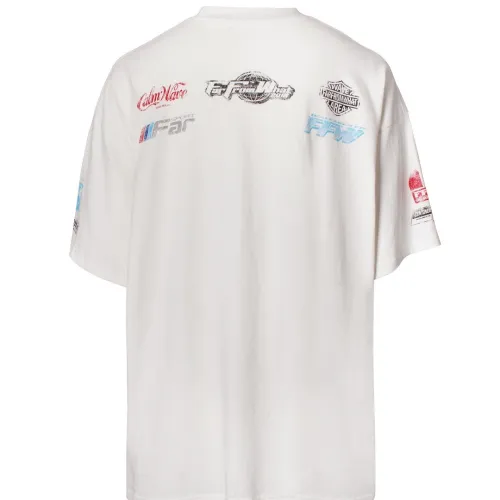 FAR.ARCHIVE WASHED SPONSOR LOGO T-SHIRTS