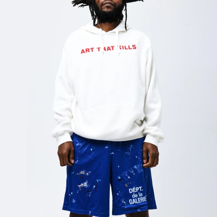 GALLERY DEPT STOP BEING RACIST REVERSIBLE ATK HOODIE