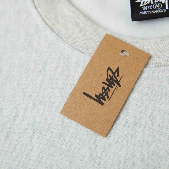 Stussy SS24 SURFWALK CREW SWEATER ROSE