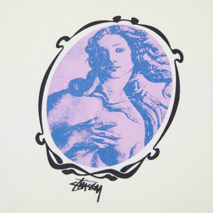 Stussy 24SS VENUS OVAL TEE PIGMENT DYED