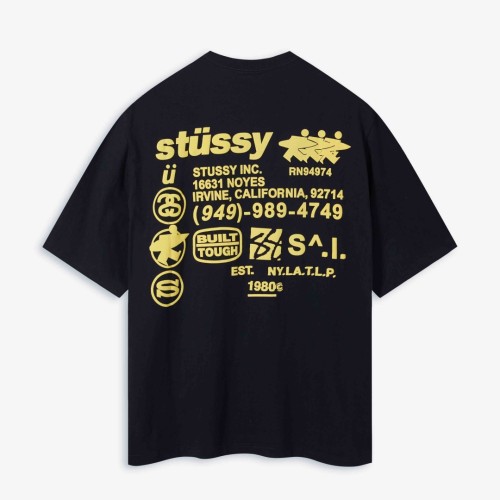 Stussy FW24 DNA TEE PIGMENT DYED LOGO
