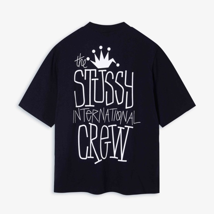 STUSSY 24SS CROWN INTERNATIONAL PIGMENT DYED TEE