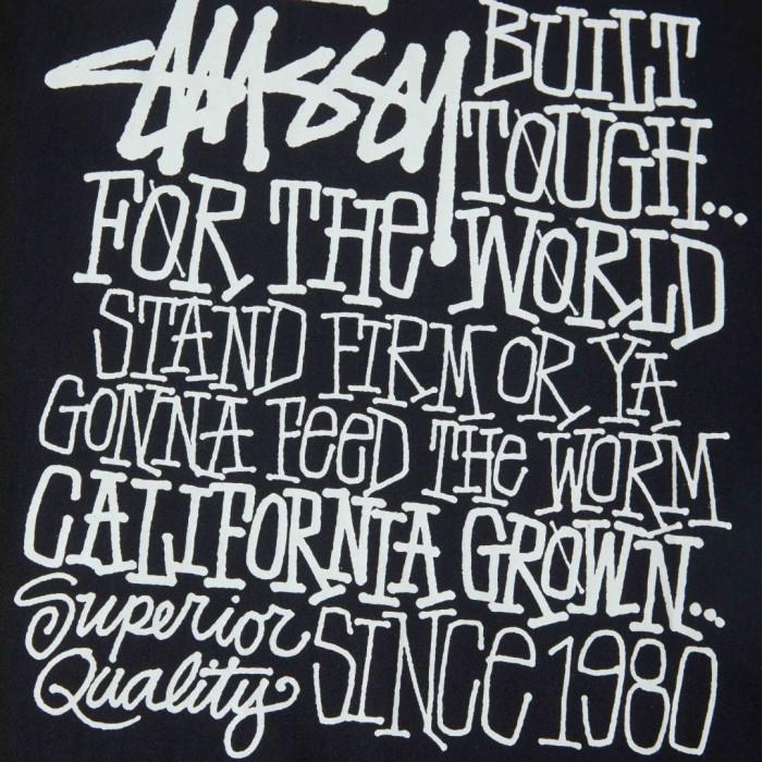 Stussy CALIFORNIA GROWN TEE PIGMENT DYED