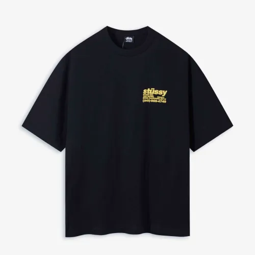 Stussy FW24 DNA TEE PIGMENT DYED LOGO