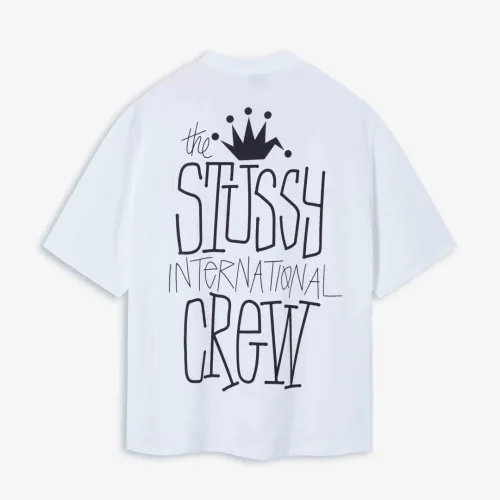 STUSSY 24SS CROWN INTERNATIONAL PIGMENT DYED TEE