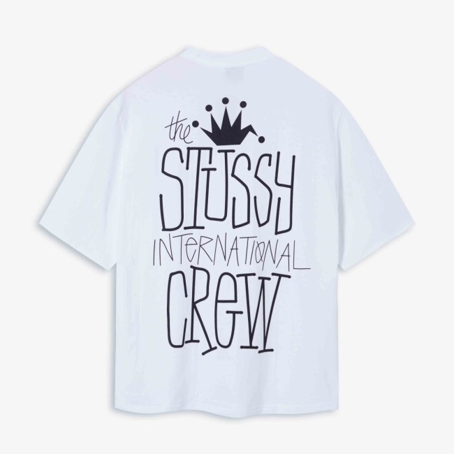 STUSSY 24SS CROWN INTERNATIONAL PIGMENT DYED TEE