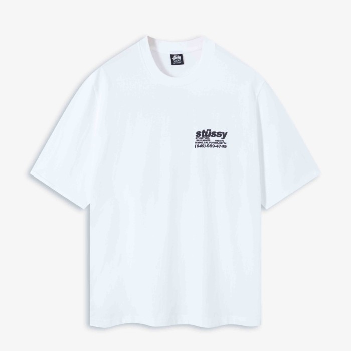 Stussy FW24 DNA TEE PIGMENT DYED LOGO