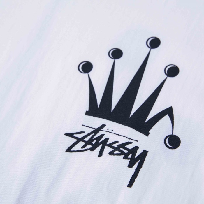 Stussy 24SS REGAL CROWN TEE PIGMENT DYED