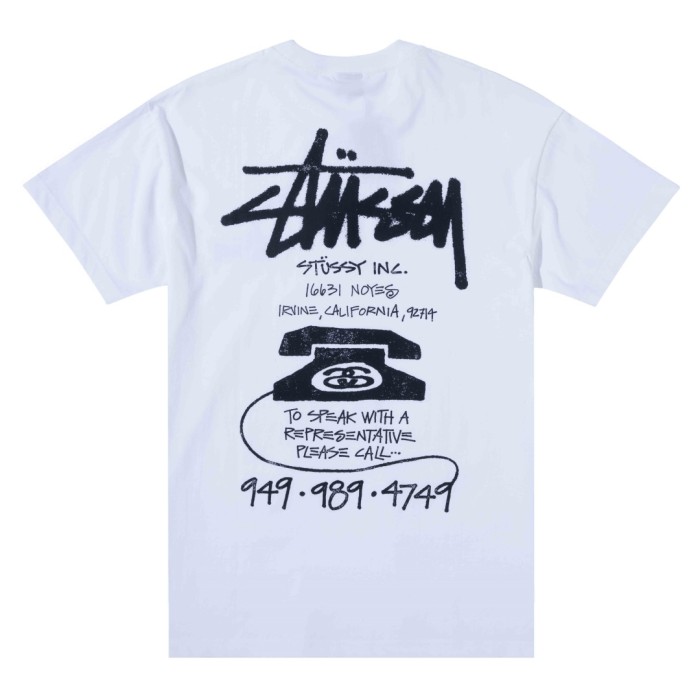 Stussy FW23 OLD PHONE TEE