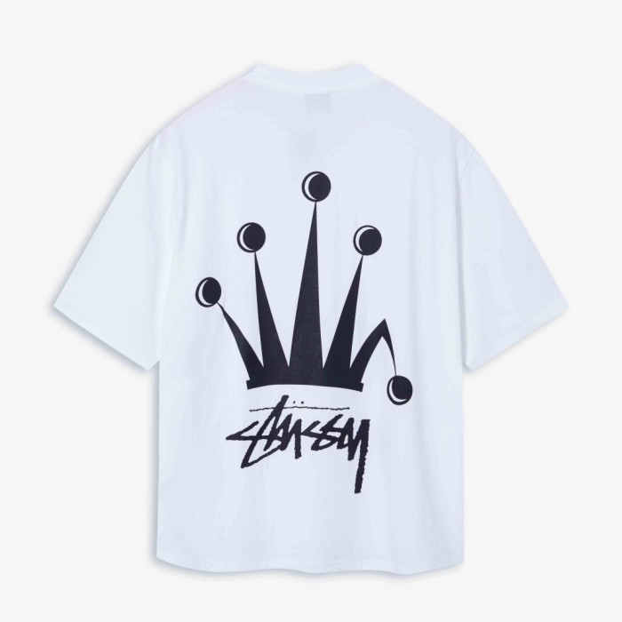 Stussy 24SS REGAL CROWN TEE PIGMENT DYED