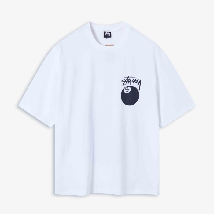Stussy 24SS 8 BALL TEE PIGMENT DYED TEE