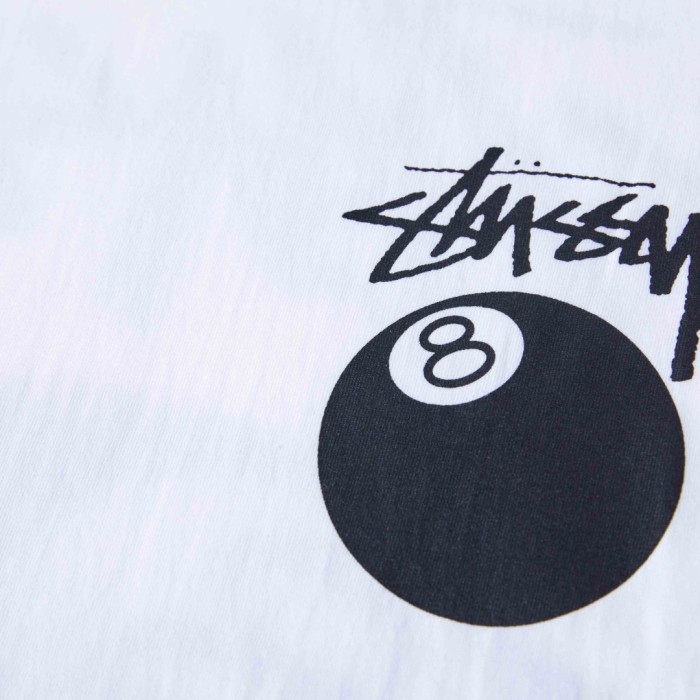 Stussy 24SS 8 BALL TEE PIGMENT DYED TEE