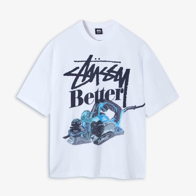 Stussy X BETTER GIFT SHOP BUILT TEE