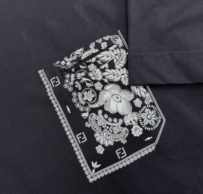 Fendi cotton crew neck T-shirt