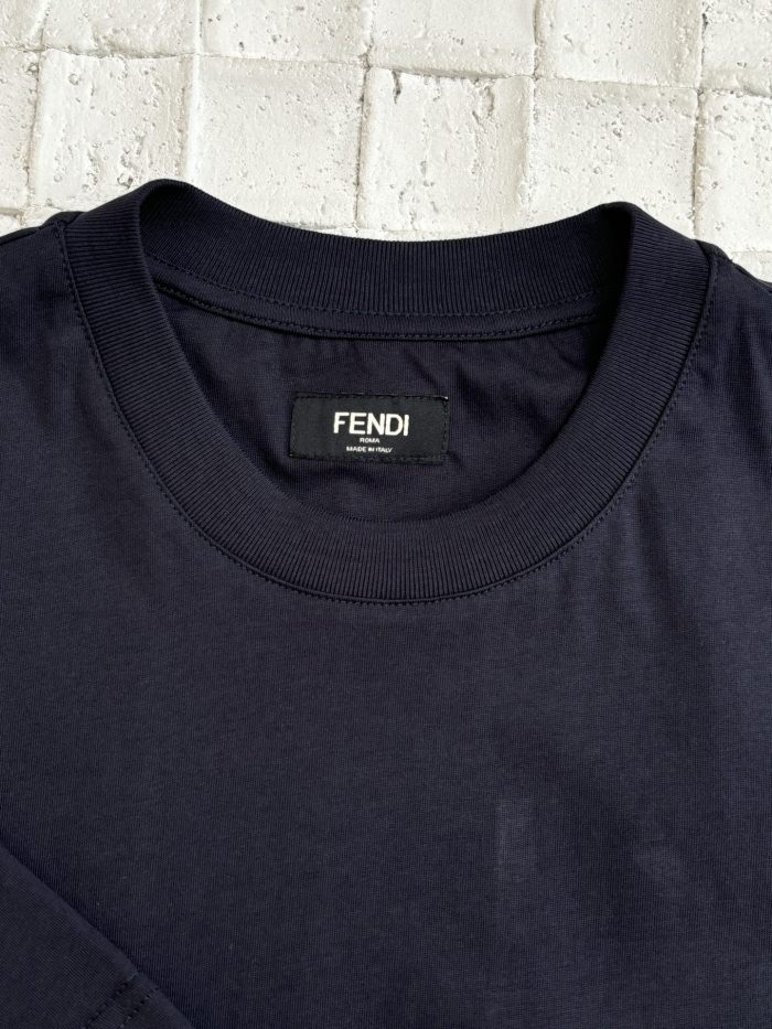 Fendi cotton crew neck T-shirt