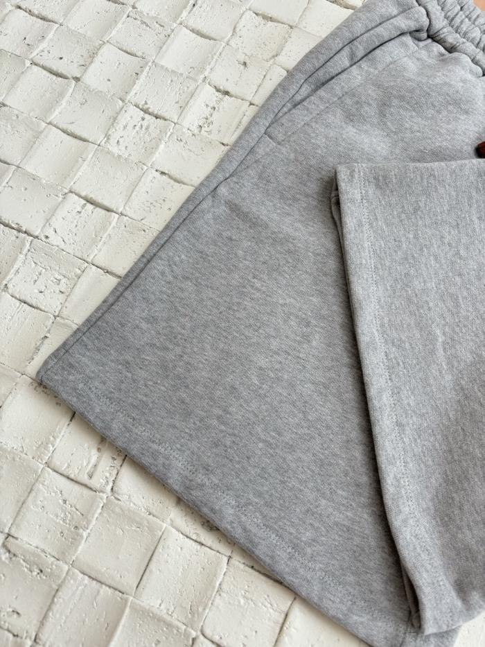 Miumiu Grey Drawstring Shorts