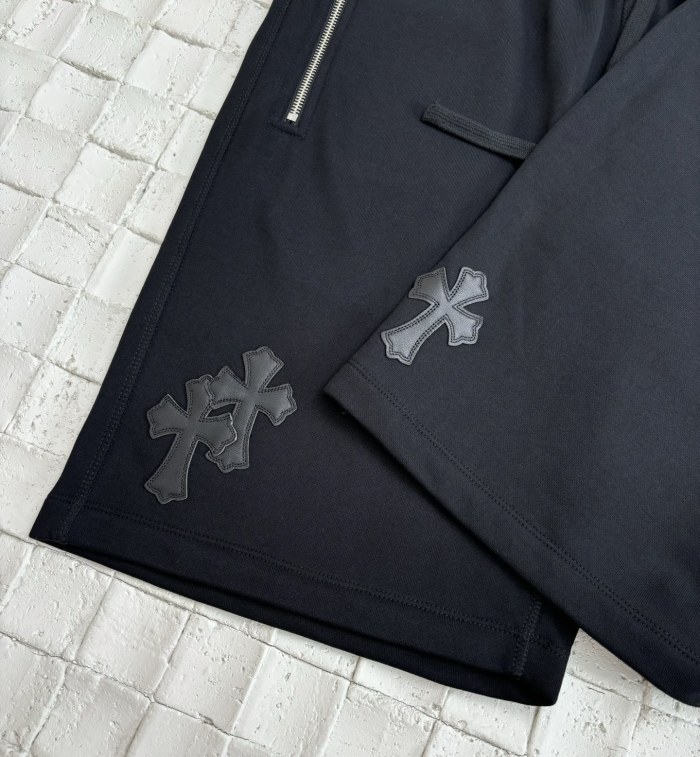 Chrome Hearts Lambskin Cross Shorts