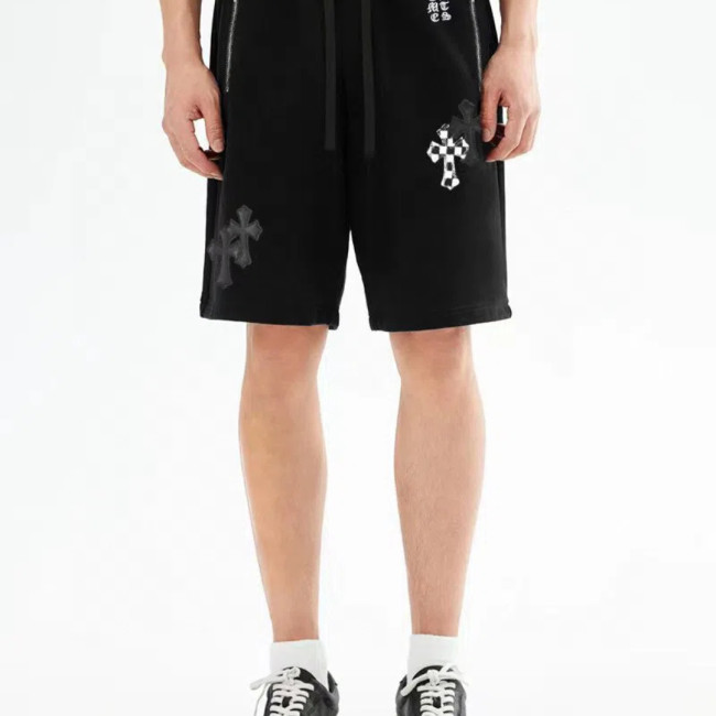Chrome Hearts Lambskin Cross Shorts