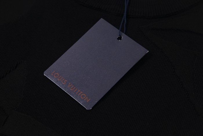 Louis Vuitton Monogram Short-Sleeved Cotton Crewneck