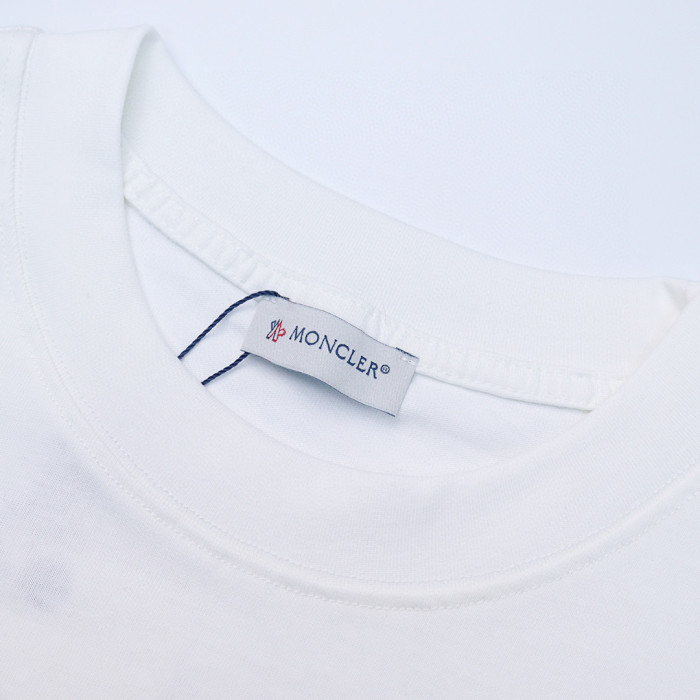 Moncler Big Logo Cotton Jersey T-shirt
