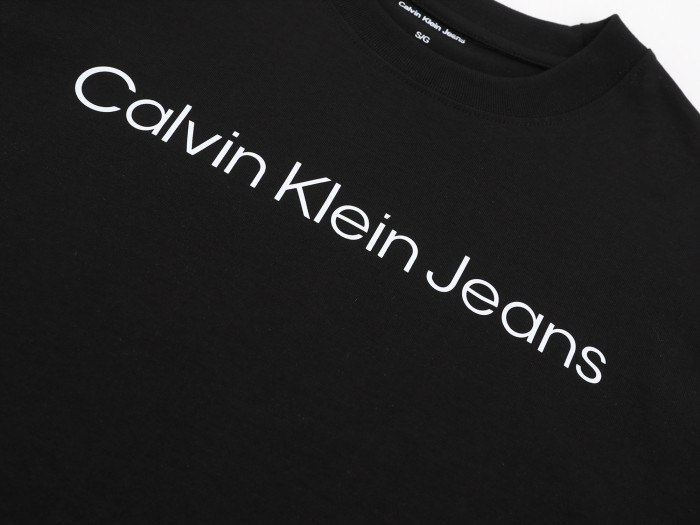 Calvin Klein Regular Fit Institutional Logo Stretch T-Shirt
