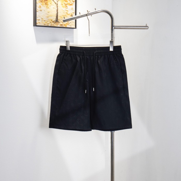 Louis Vuitton Monogram Moire Jacquard Silk Shorts