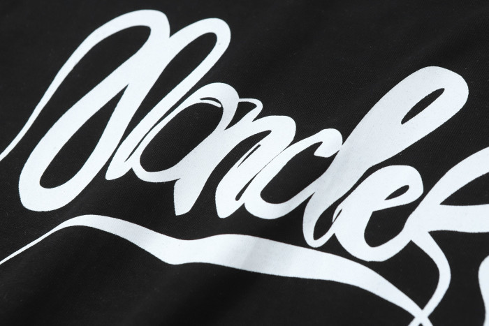 Moncler Calligraphy Logo Cotton T-Shirt - Lunar New Year for Year of the Snake