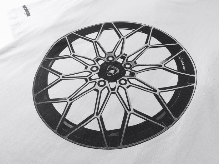 Men's Balenciaga Automobili Lamborghini Oversized T-shirt