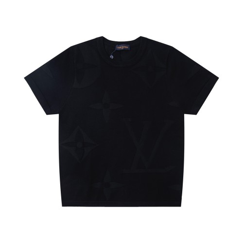 Louis Vuitton Monogram Short-Sleeved Cotton Crewneck