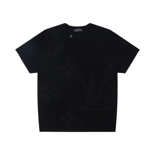 Louis Vuitton Monogram Short-Sleeved Cotton Crewneck