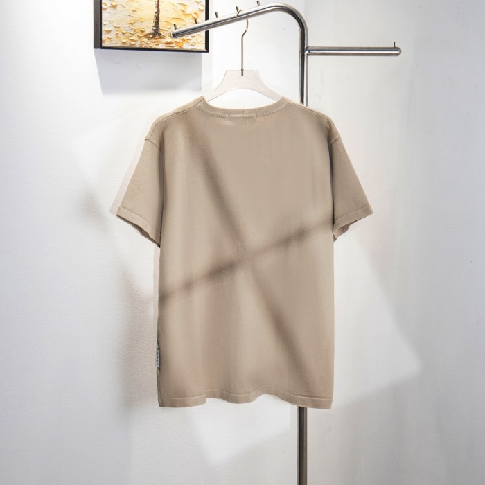 LV x Park Seo-Bo Short-Sleeved Cotton Crewneck