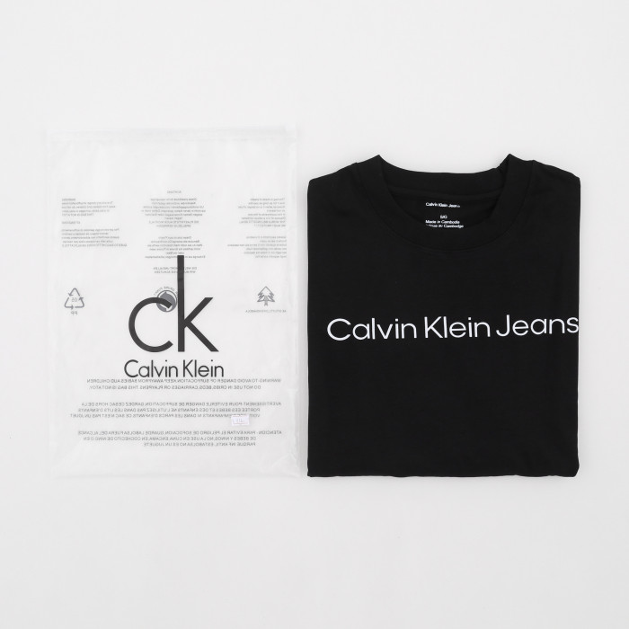 Calvin Klein Regular Fit Institutional Logo Stretch T-Shirt