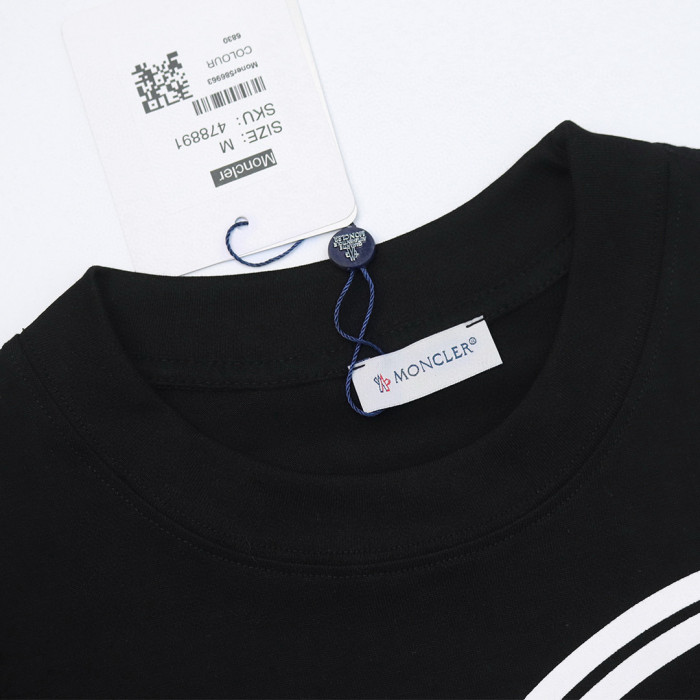 Moncler Big Logo Cotton Jersey T-shirt