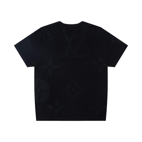 Louis Vuitton Monogram Short-Sleeved Cotton Crewneck