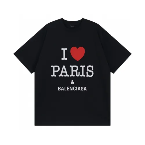 Balenciaga I Heart Paris Fit Faded Wash T-Shirt