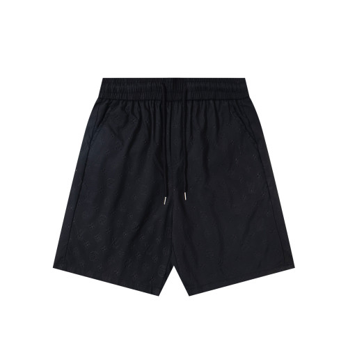 Louis Vuitton Monogram Moire Jacquard Silk Shorts