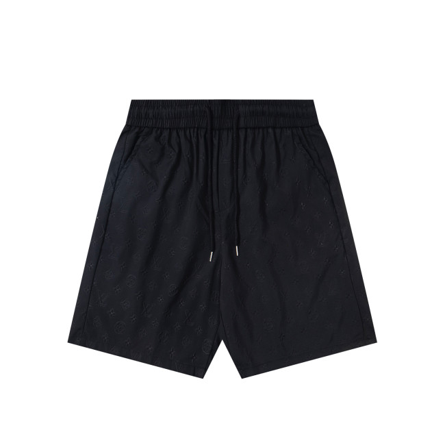 Louis Vuitton Monogram Moire Jacquard Silk Shorts