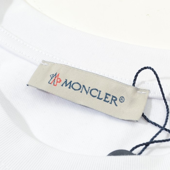Moncler Logo Cotton Graphic T-Shirt