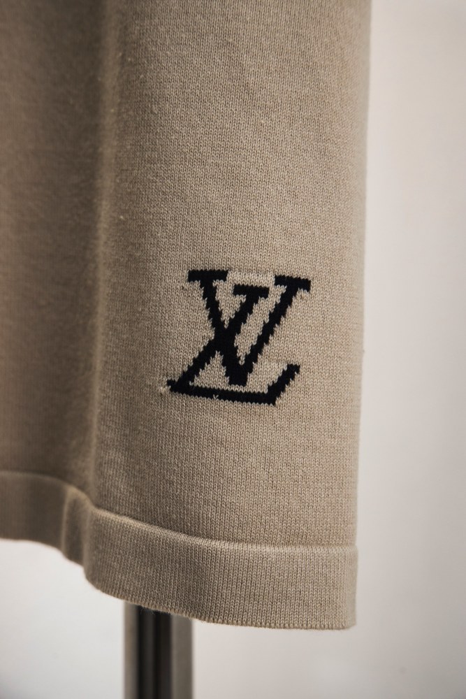 LV x Park Seo-Bo Short-Sleeved Cotton Crewneck