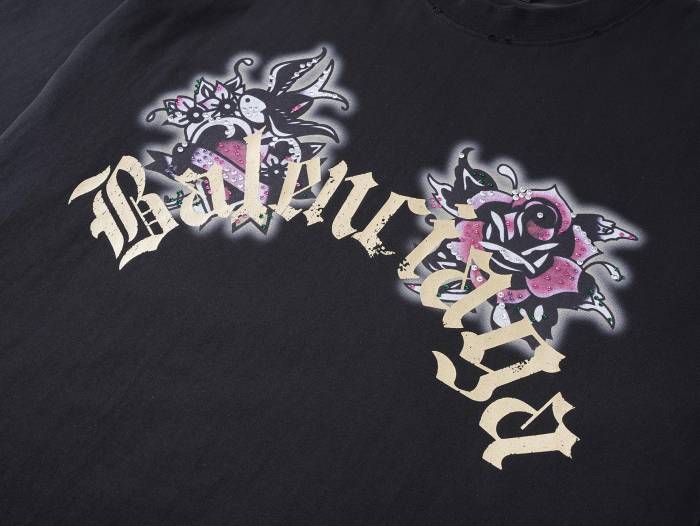 Balenciaga Women's Tacky Tattoo T-shirt
