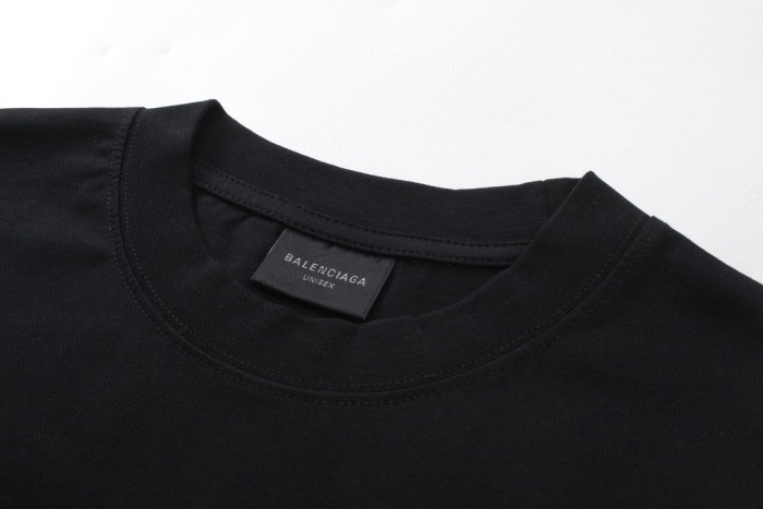 Balenciaga I Heart Paris Fit Faded Wash T-Shirt